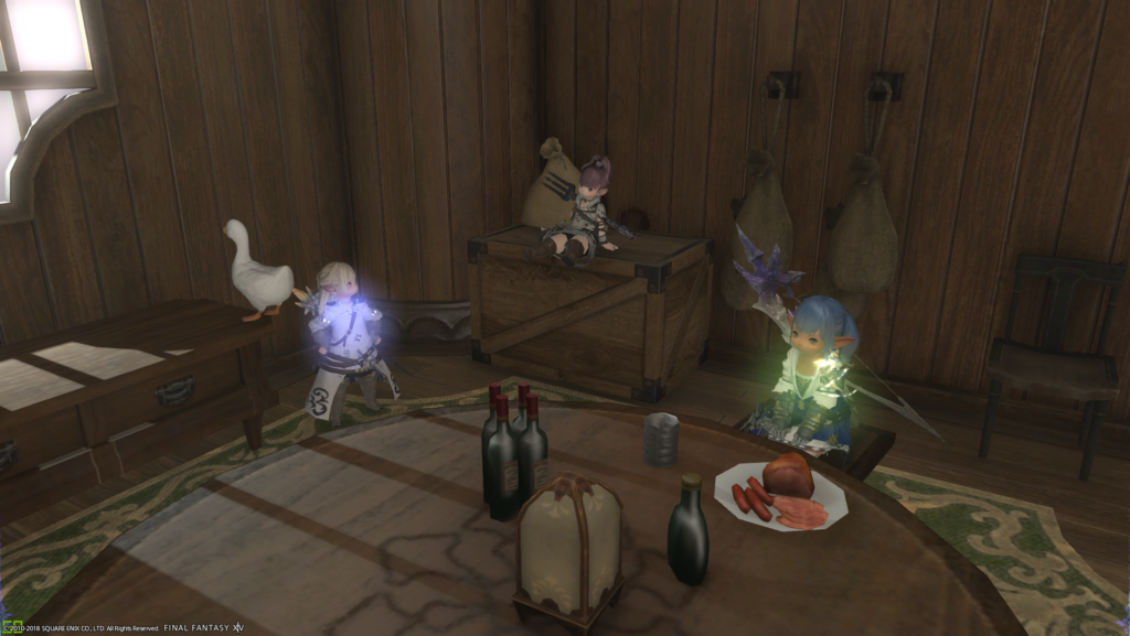 Ff14 冒険者小隊のジンクス厳選中 とりとうさぎと