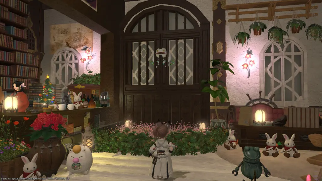 とりとうさぎと Ff14 Fcハウスをカフェ コテージウォールに改装しました